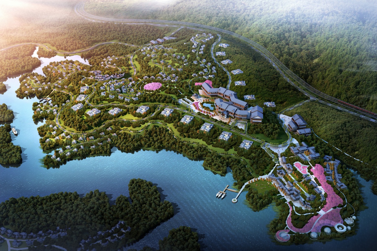 中鐵安順國家路游公園項目開發(fā)策劃|景觀設計|旅游度假區(qū)|風景區(qū)|現(xiàn)代簡約|新中式